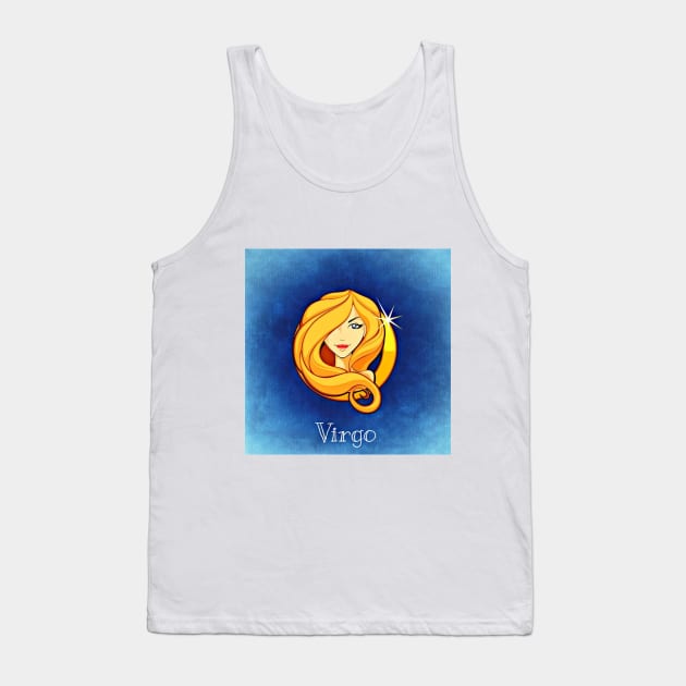 Virgo Tank Top by Gazza